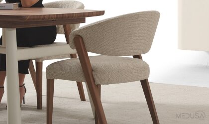 Medusa Home Mobilya - Ahuse Ceviz Sandalye