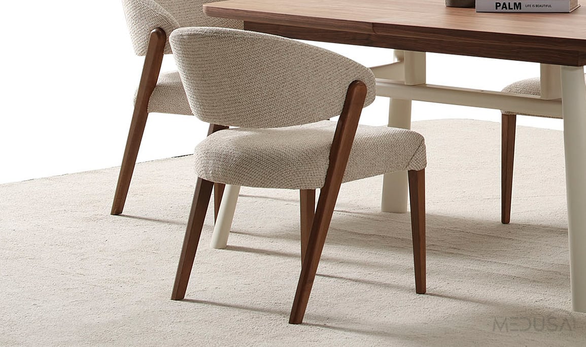 Medusa Home Mobilya - Ahuse Ceviz Yemek Odası