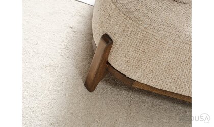 Medusa Home Mobilya - Ahuse Hertech Kahve Üçlü Koltuk