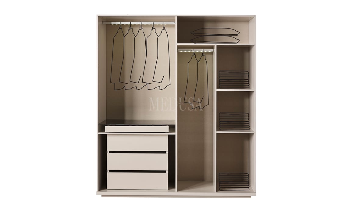 Medusa Home Mobilya - Akra 4 Kapılı Gardırop