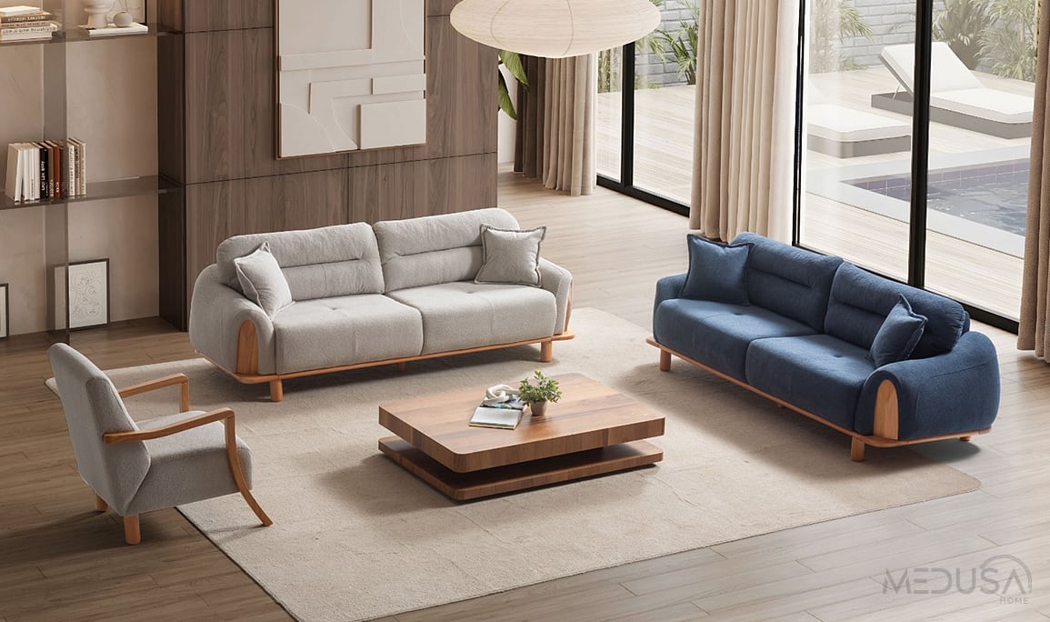 Medusa Home Mobilya - Alaçam Wood Koltuk Takımı