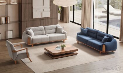 Medusa Home Mobilya - Alaçam Wood Koltuk Takımı