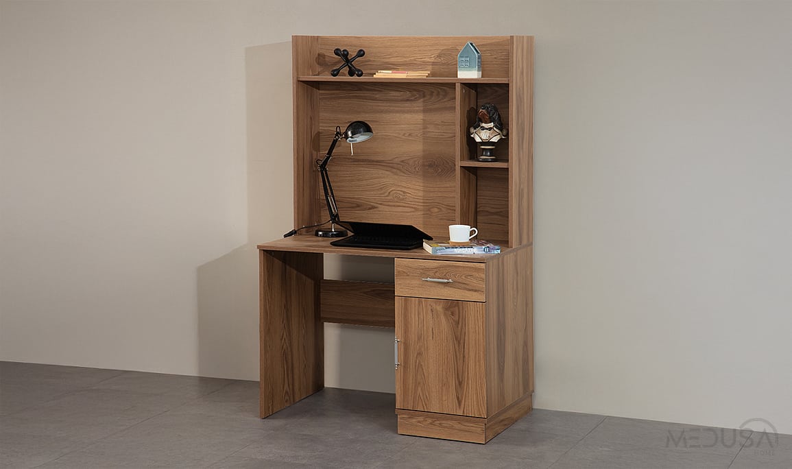 Medusa Home Mobilya - Alfa Ceviz Çalışma Masası