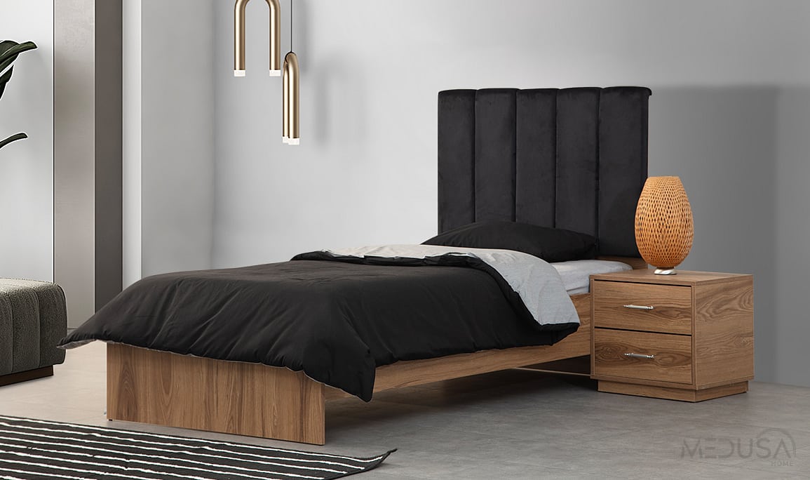 Medusa Home Mobilya - Alfa Ceviz Karyola