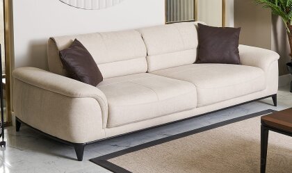 Medusa Home - Alfa Krem Üçlü Koltuk Medusa Home - Alfa Krem Üçlü Koltuk
