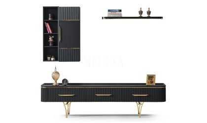 Medusa Home Mobilya - Alina Antrasit Tv Ünitesi