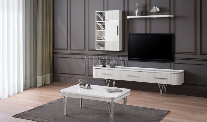 Medusa Home Mobilya - Alina Ekru Tv Ünitesi