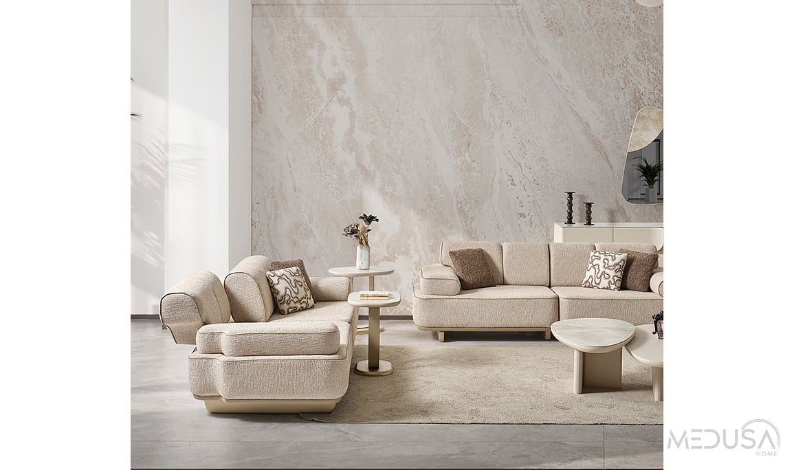 Medusa Home Mobilya - Almata Üçlü Koltuk