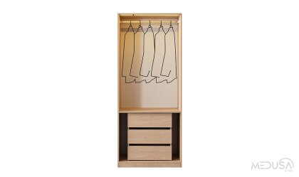 Medusa Home Mobilya - Almina 6 Kapaklı Gardırop