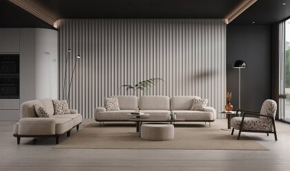Medusa Home - Alpha Koltuk Takımı 4+3+1 Medusa Home - Alpha Koltuk Takımı 4+3+1