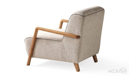 Medusa Home Mobilya - Altura Ahşap Berjer