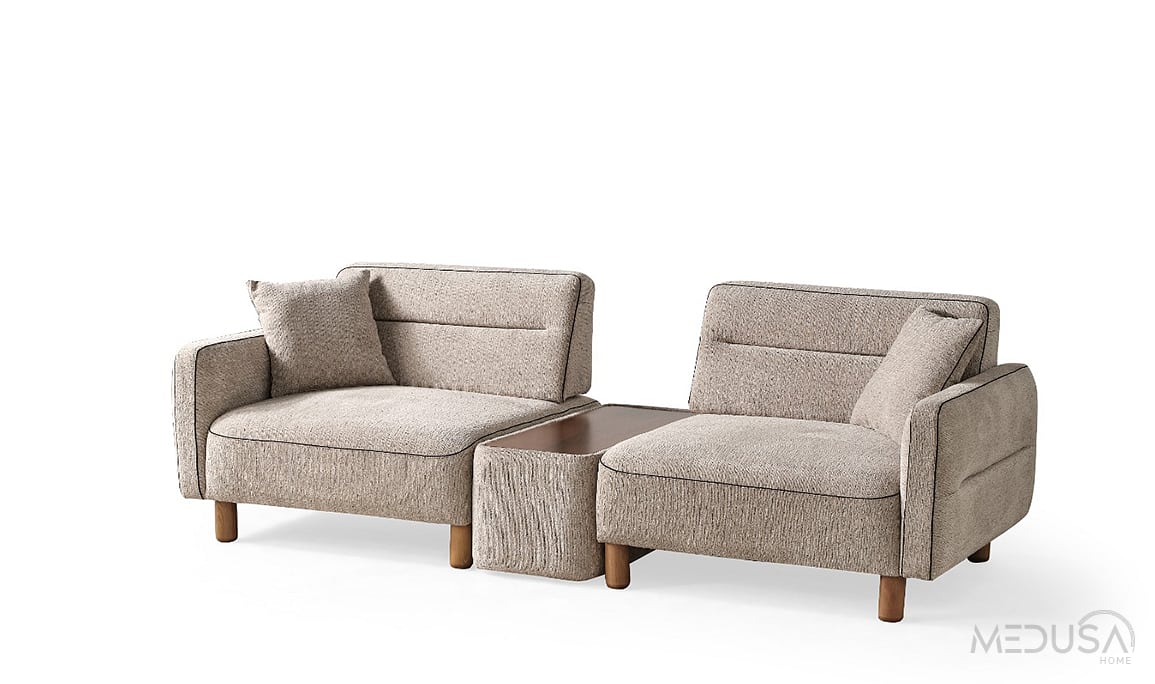 Medusa Home Mobilya - Altura Ahşap Koltuk Takımı
