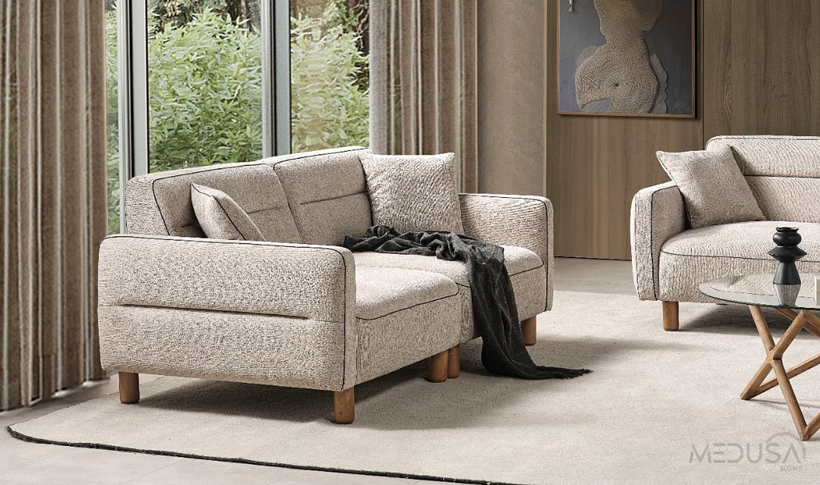 Medusa Home Mobilya - Altura Ahşap Koltuk Takımı