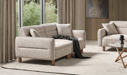 Medusa Home Mobilya - Altura Ahşap Koltuk Takımı