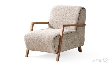 Medusa Home Mobilya - Altura Ahşap Koltuk Takımı
