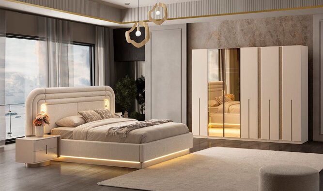 Medusa Home Mobilya - Altus Yatak Odası - Modern Yatak Odası
