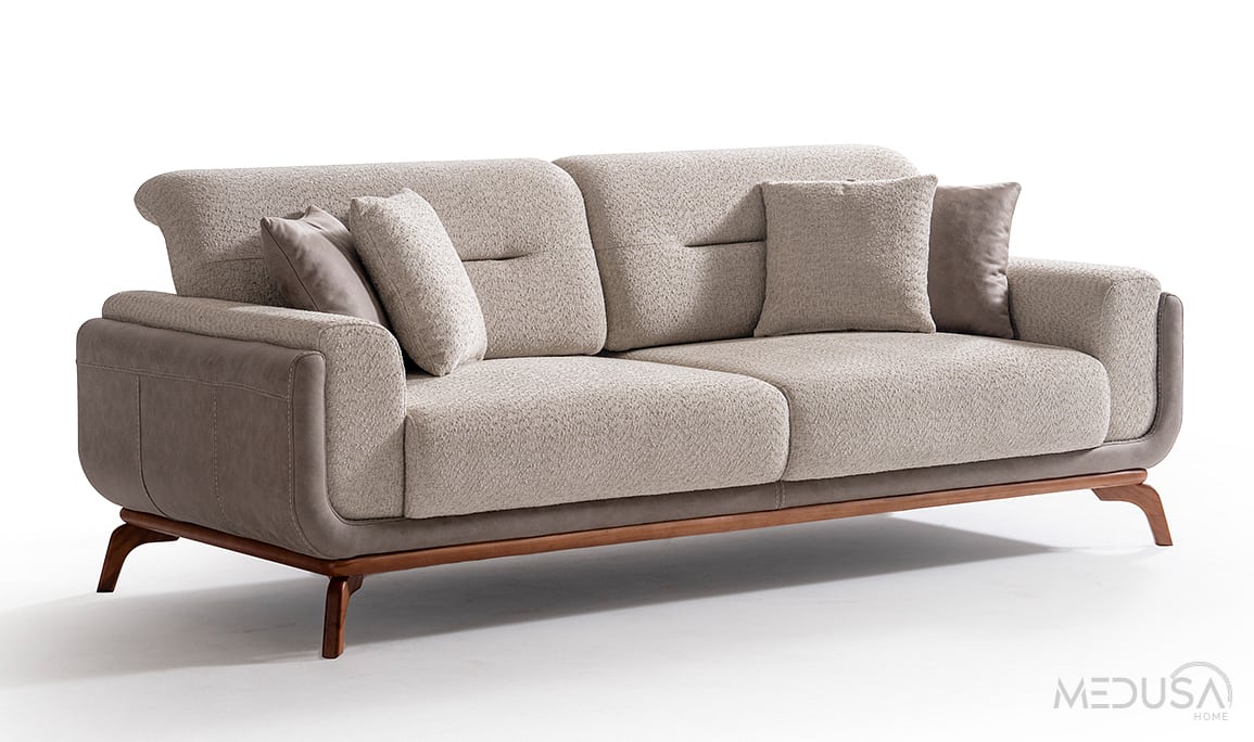 Medusa Home Mobilya - Alvera Üçlü Koltuk