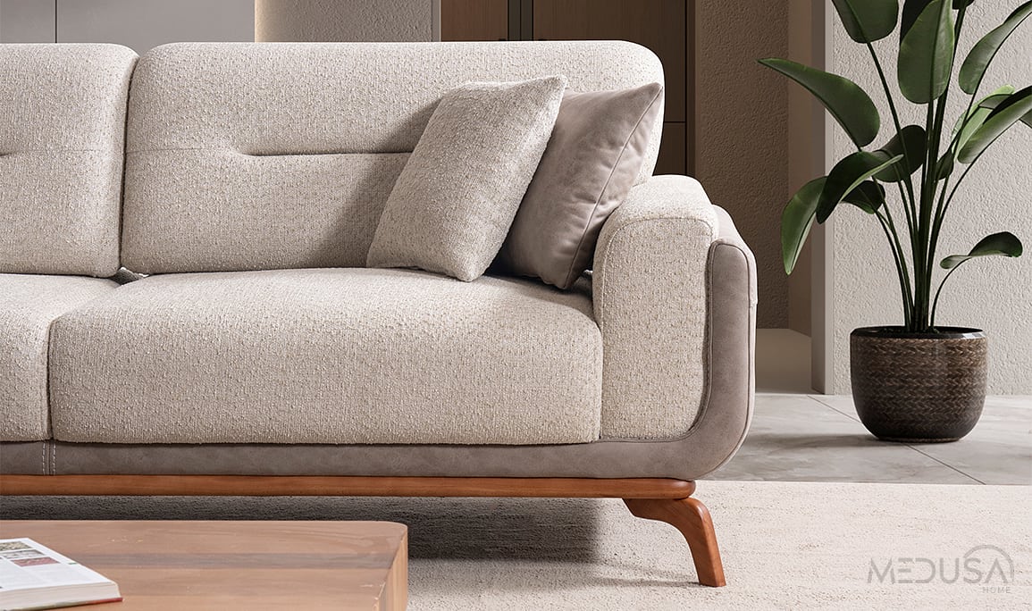 Medusa Home Mobilya - Alvera Üçlü Koltuk