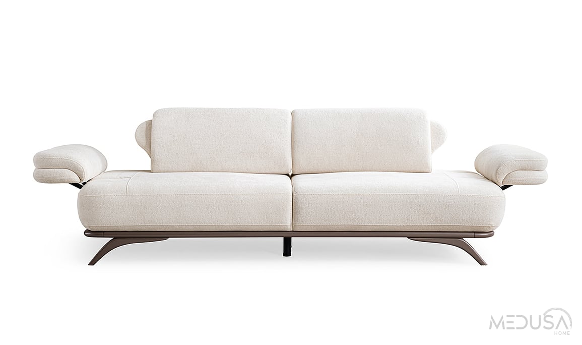 Medusa Home Mobilya - Alviro Üçlü Koltuk