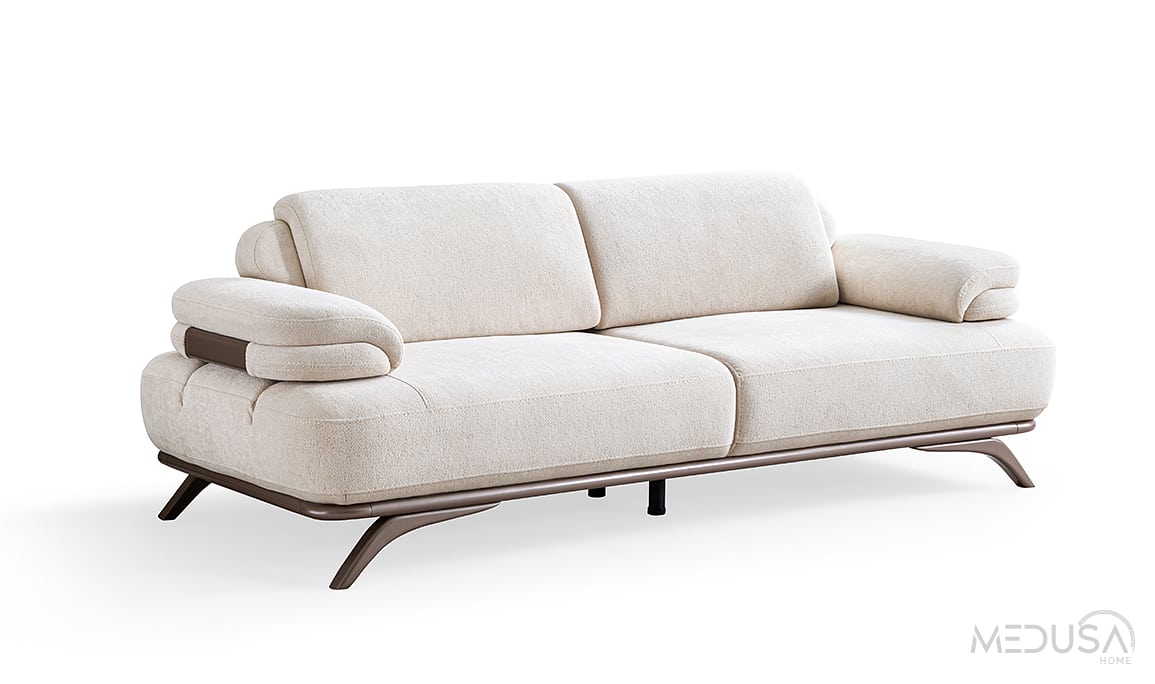 Medusa Home Mobilya - Alviro Üçlü Koltuk
