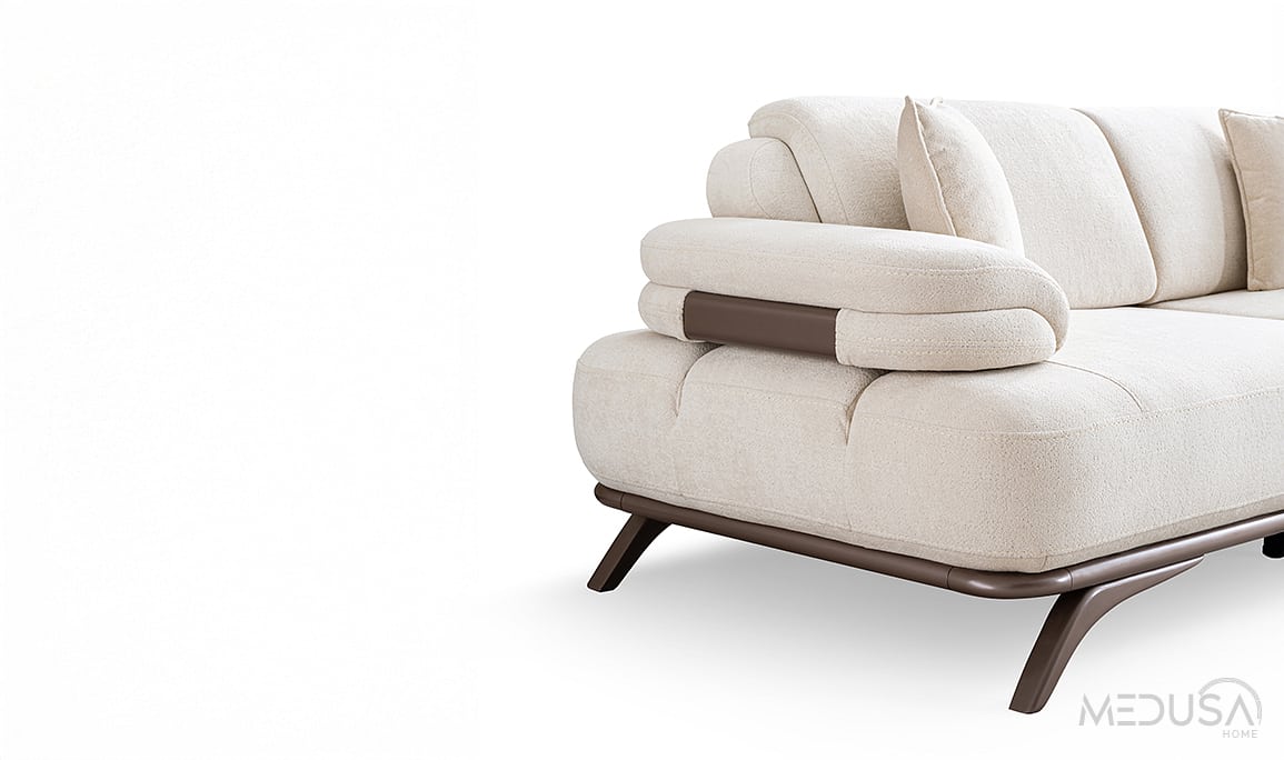 Medusa Home Mobilya - Alviro Üçlü Koltuk