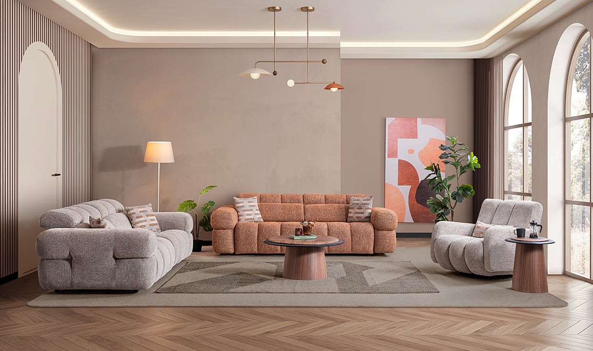 Medusa Home Mobilya - Alya Motorlu Premium Koltuk Takımı