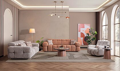 Medusa Home Mobilya - Alya Motorlu Premium Koltuk Takımı