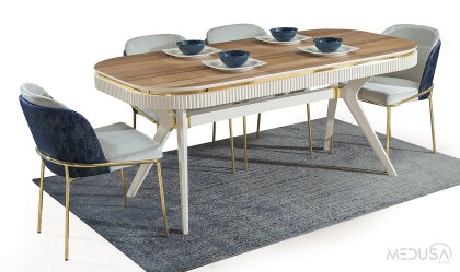Medusa Home Mobilya - Alyans Yemek Masası