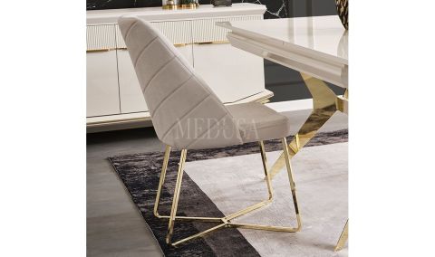 Medusa Home Mobilya - Angel Gold Yemek Masası