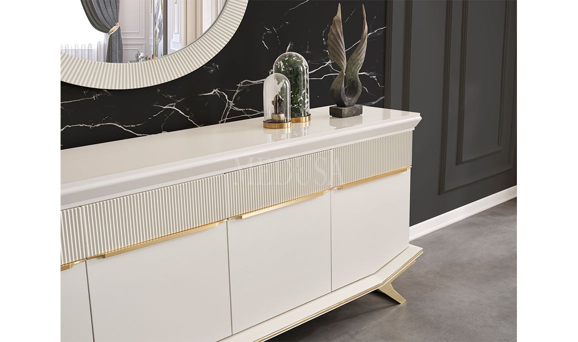 Medusa Home Mobilya - Angel Gold Yemek Odası