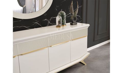 Medusa Home Mobilya - Angel Gold Yemek Odası