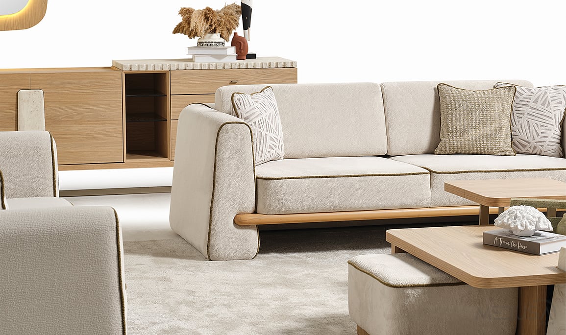 Medusa Home Mobilya - Angel Üçlü Koltuk