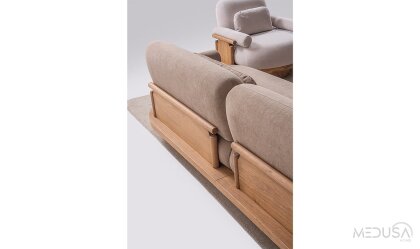 Medusa Home Mobilya - Anka Meşe Dörtlü