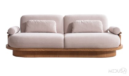 Medusa Home Mobilya - Anka Meşe Koltuk Takımı