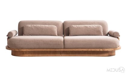 Medusa Home Mobilya - Anka Meşe Koltuk Takımı