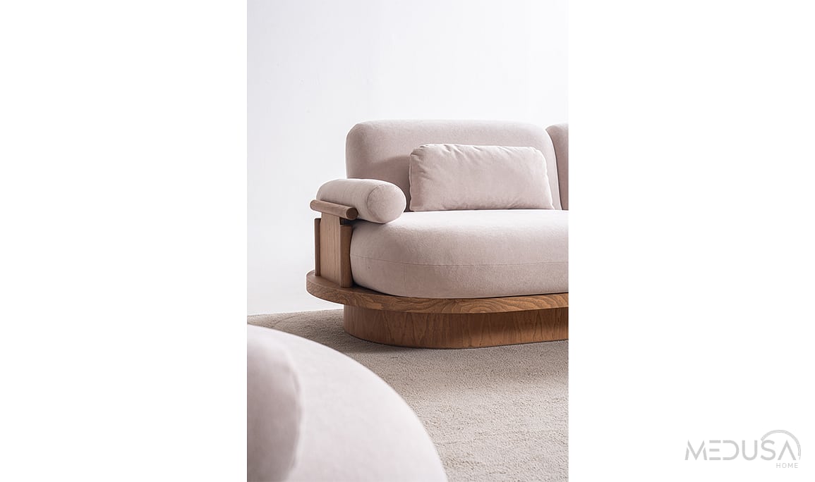 Medusa Home Mobilya - Anka Meşe Koltuk Takımı