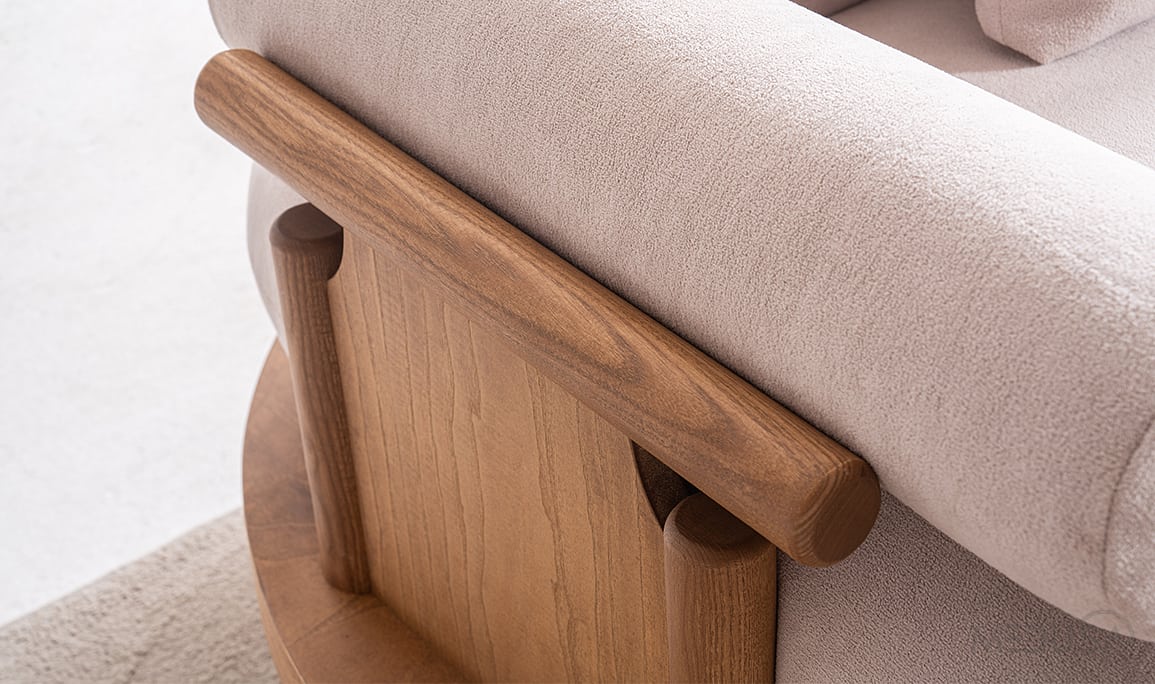 Medusa Home Mobilya - Anka Meşe Koltuk Takımı