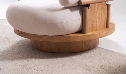 Medusa Home Mobilya - Anka Meşe Koltuk Takımı