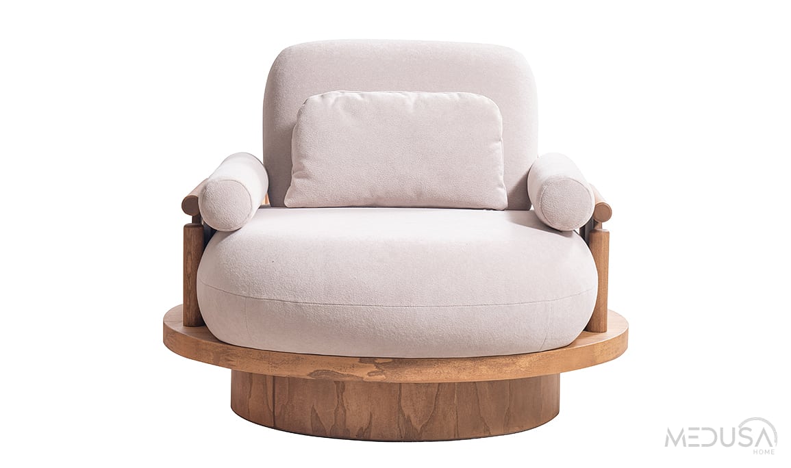 Medusa Home Mobilya - Anka Meşe Koltuk Takımı