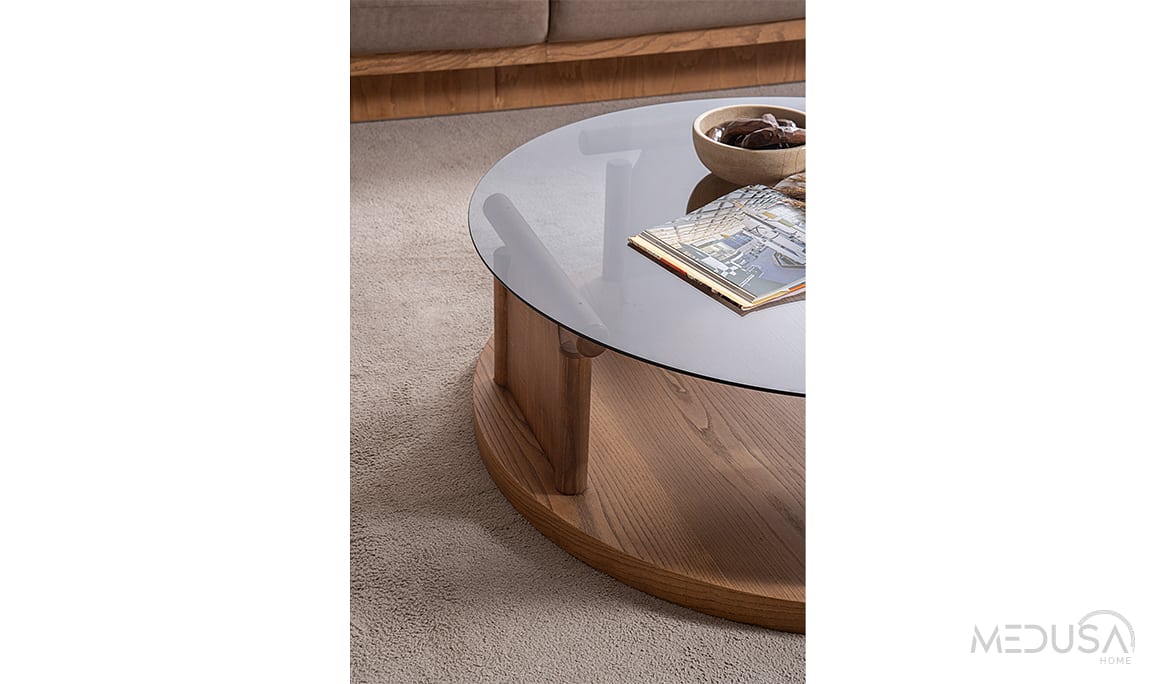 Medusa Home Mobilya - Anka Meşe Koltuk Takımı