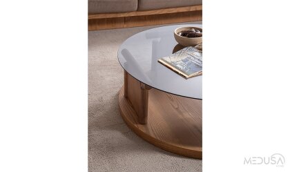 Medusa Home Mobilya - Anka Meşe Koltuk Takımı