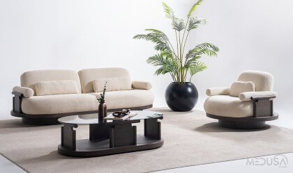 Medusa Home Mobilya - Anka Üçlü Koltuk