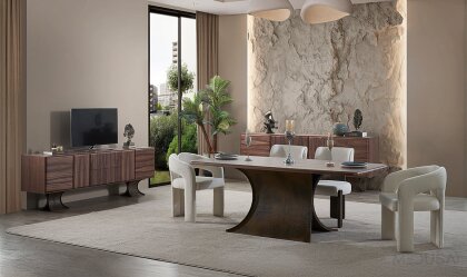 Medusa Home Mobilya - Antik Yemek Odası