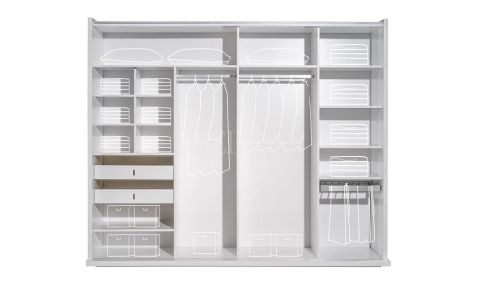 Medusa Home Mobilya - Aqua Sürgülü Gardırop