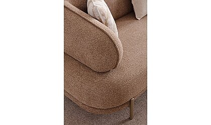 Medusa Home Mobilya - Aras Kahve Üçlü Koltuk