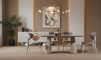 Medusa Home Mobilya - Argento Yemek Odası