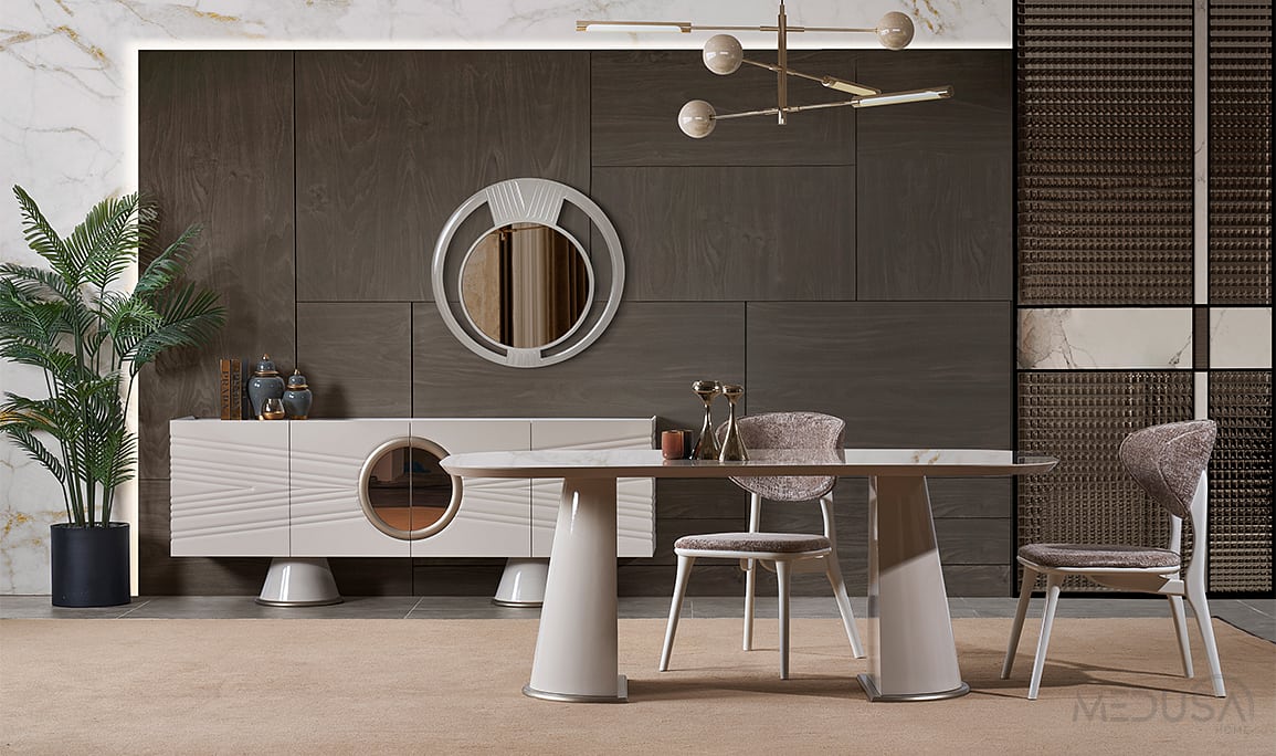 Medusa Home Mobilya - Argento Yemek Odası