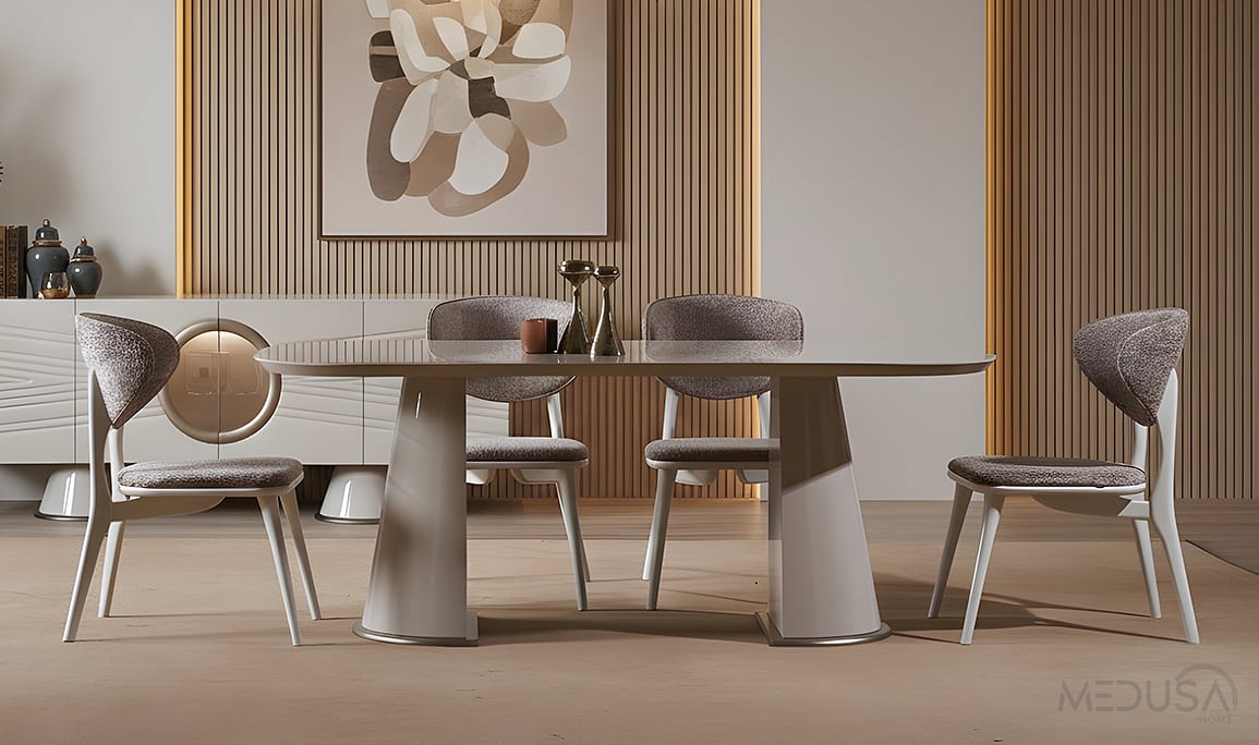 Medusa Home Mobilya - Argento Yemek Odası