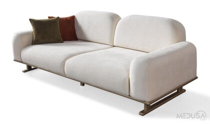 Medusa Home Mobilya - Aris Üçlü Koltuk