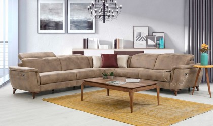 Medusa Home Mobilya - Armani Köşe Takımı Ses Sistemli